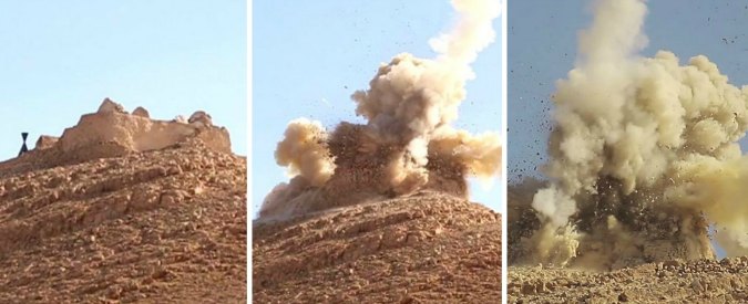 Copertina di Palmira, fonti locali: “Isis ha iniziato a distruggere le rovine archeologiche”