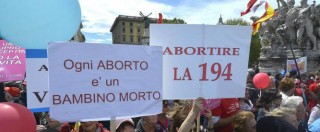 Copertina di Sit-in contro aborto davanti a ospedale Bologna, Pd e associazioni protestano