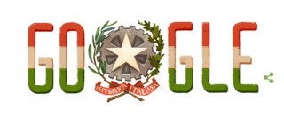 Copertina di Festa della Repubblica Italiana, Google doodle sbaglia la disposizione dei colori della bandiera (FOTO)