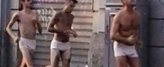 Copertina di Fedez e Rocco Siffredi fanno jogging in mutande nelle strade di Milano (FOTO)