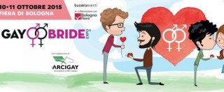 Copertina di Nozze gay, a Bologna la prima fiera dedicata ai matrimoni omosessuali