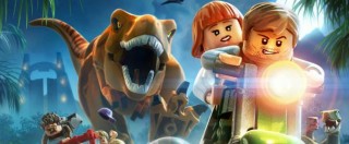 Copertina di Jurassic World, dinosauri e videogiochi: il sogno si realizza con Lego