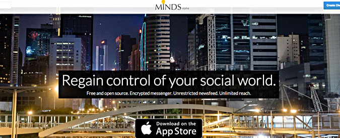 Minds.com, arriva il social network che piace ad Anonymous