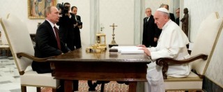 Copertina di Papa Francesco, il 10 giugno riceverà Putin. E’ la seconda volta in due anni