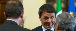 Copertina di Governo Renzi e la politica estera, “linea spesso confusa o inadeguata”. Bersani: “L’Italia di Matteo non conta nulla”