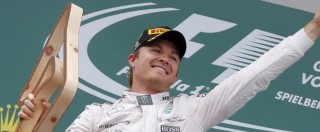 Copertina di Formula 1: Gp d’Austria, Rosberg: “Giornata perfetta”. Arrivabene: “Podio buttato per un dado spanato”