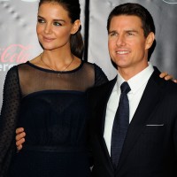 Tom Cruise con la terza moglie Katie Holmes
