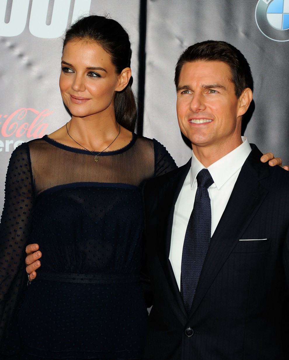 Tom Cruise con la terza moglie Katie Holmes