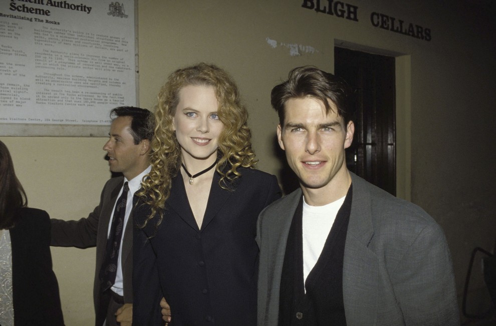Tom Cruis e la seconda moglie Nicole Kidman 