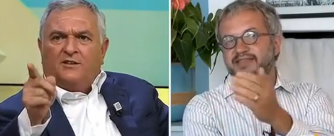 Copertina di Lite tra Borghi e D’Anna: ‘Se cambi partito te ne vai’. ‘Soldatino, non vado coi rozzi xenofobi di Salvini’