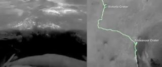 Copertina di Opportunity, 11 anni di vita su Marte in un minuto: time lapse del viaggio della sonda