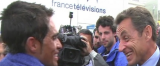 Copertina di Tour de France 2015, la tappa parla francese. E Sarkozy si fa lo spot a pedali