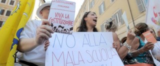Copertina di Riforma Scuola, proteste in piazza e in rete: boom iscritti su Facebook per chiedere referendum abrogativo legge