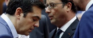 Accordo Grecia, le promesse antiausterity di Tsipras mandate in fumo con l’ok dato all’Eurosummit