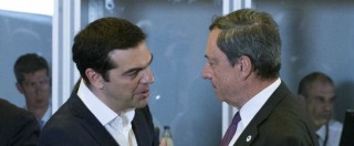 Grecia, Draghi sposa la linea dell’amministrazione Usa: “Il debito va alleggerito”