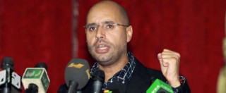 Copertina di Gheddafi, il figlio Saif al-Islam condannato a morte per repressione rivolta 2011 in Libia