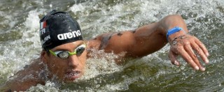 Copertina di Matteo Furlan, bronzo nel fondo ai Mondiali di nuoto: prima medaglia azzurra