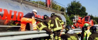 Copertina di Viareggio, scontro tra tir e auto su A12: morti due gemelli di nove mesi