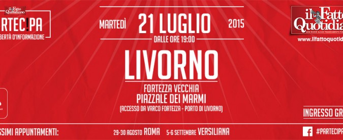 Il Fatto Quotidiano incontra i lettori a Livorno