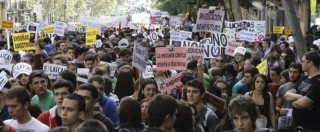 Copertina di Spagna, ecco la ‘Ley Mordaza’: vietato manifestare se la polizia non vuole