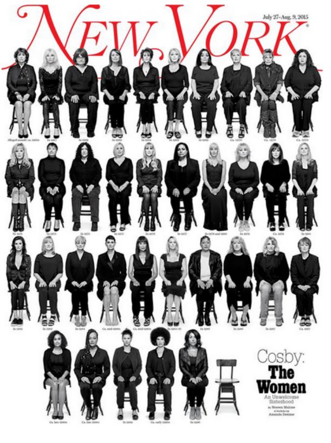 Bill Cosby, le 35 donne molestate dal “dottor Cliff Robinson” nella nuova copertina del New York Magazine