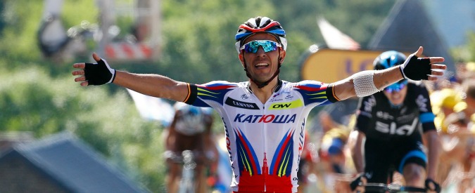 Tour de France 2015, Rodriguez vince la tappa di Huy. Cancellara cade al km 107