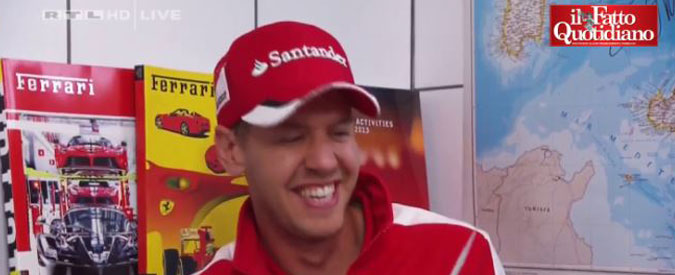 Copertina di Formula1, Vettel interrogato in italiano dalla tv tedesca. Poi l’omaggio a Trapattoni