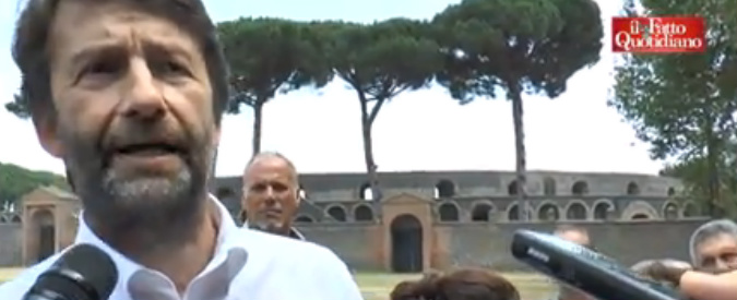 Copertina di Pompei, Franceschini: ‘Sciopero? Soprintendente poneva condizioni, atto contro il Paese’