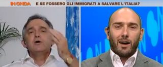 Copertina di Migranti, Rossi vs Morelli: “Xenofobo, raccontate balle”. “Voi ingrassate le cooperative”