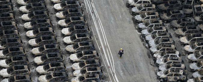 Copertina di Cina, esplosione Tainjin: Toyota conferma stop fabbrica, import auto dirottato (Foto)