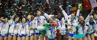 Copertina di Mondiali pallavolo femminile 2015, Italia under 18 per la prima volta è medaglia d’oro. Paola Egonu miglior giocatrice