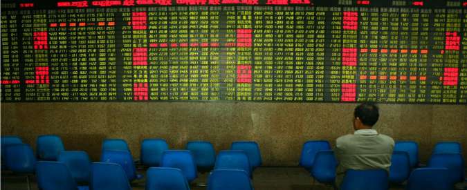 Borse ancora a picco in Asia. Shanghai chiude a -7,63%. Europa rimbalza