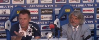 Copertina di Antonio Cassano si presenta (di nuovo) alla Sampdoria. Ed è show con Ferrero