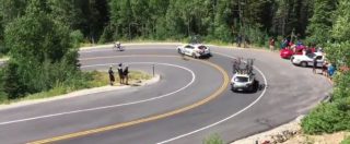 Copertina di Ciclismo, grave incidente al giro dello Utah: Brammeier si scontra con un’auto di servizio