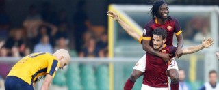 Copertina di Verona – Roma 1 a 1, partenza a rallentatore per i giallorossi: segna Jankovic, rimedia Florenzi