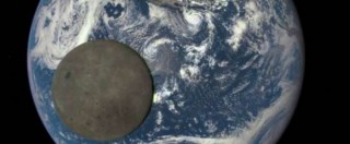 Copertina di Luna, la faccia segreta e oscura del satellite e la sua danza attorno alla Terra