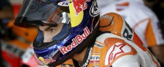 Copertina di MotoGp Aragon, Marquez in pole davanti a Lorenzo. Rossi parte sesto