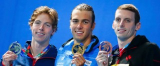 Mondiali di nuoto, Gregorio Paltrinieri primo italiano oro nei 1500 stile libero
