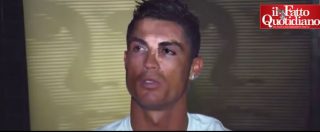 Copertina di Ronaldo interrompe l’intervista alla Cnn e sbotta: “Scandali Fifa? Non me ne frega un cazzo, sono stronzate”