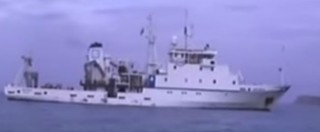 Copertina di Livorno, incidente sulla nave Urania in riparazione: un morto e 11 feriti