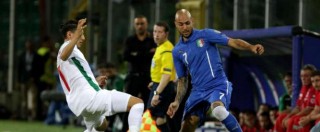 Copertina di Italia-Bulgaria 1 a 0: la nazionale si aggrappa al rigore di Daniele De Rossi. Ma zoppica ancora in attacco