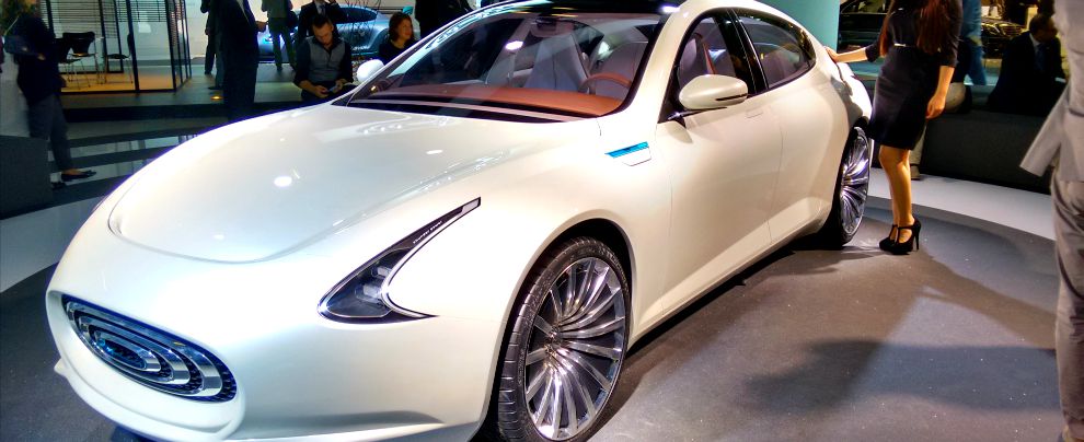 Copertina di Francoforte 2015, Thunder Power, l’elettrica da 650 km disegnata da Zagato – FOTO