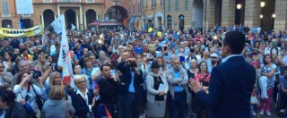 Copertina di Acqua pubblica, M5S in piazza a Reggio Emilia. I comitati: “Finalmente l’attenzione della politica”
