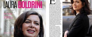 Copertina di Playboy, Gherardo Colombo fa l’editorialista e la Boldrini finisce in un ritratto “hot”