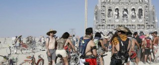 Copertina di Burning Man, nel deserto del Nevada rivive l’utopia radical che piace a Zuckerberg e Bezos (FOTO)