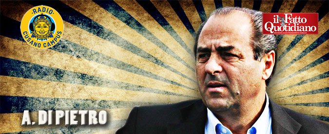 Copertina di Elezioni, Di Pietro: “Voglio candidarmi nel mio Molise come indipendente”