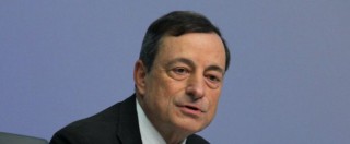 Bce, Mario Draghi: “Ripresa più lenta del previsto. Pronti a prolungare acquisto titoli di Stato”