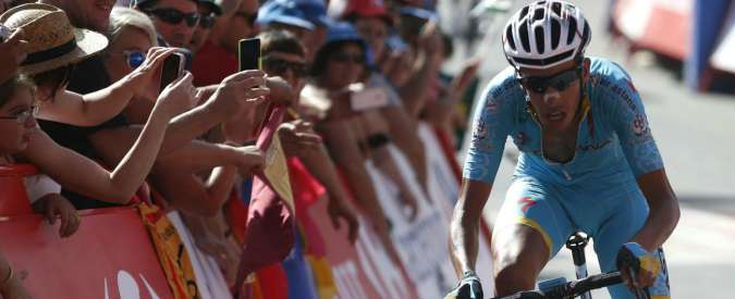 Vuelta di Spagna 2015, impresa Aru nell’undicesima tappa. E’ la nuova maglia rossa
