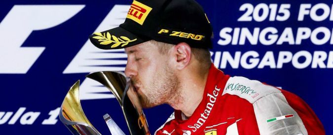Copertina di Formula 1, Gran Premio Singapore: è il trionfo della Ferrari. Vettel primo, Raikkonen terzo. Male le Mercedes