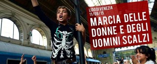 Marcia degli scalzi, a Venezia l’iniziativa contro la propaganda xenofoba